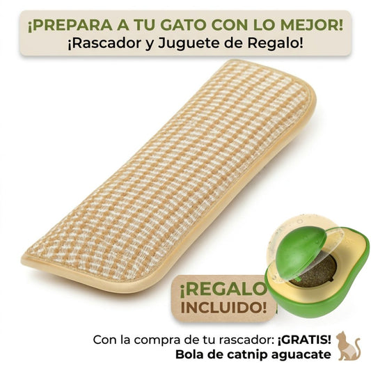 Michifresh: Juguete Rascador de Sisal con Catnip